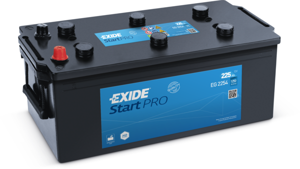 Аккумулятор для коммерческой техники - EXIDE StartPRO 12V 225AH 1200A R+ 518x274x240мм / EG2254