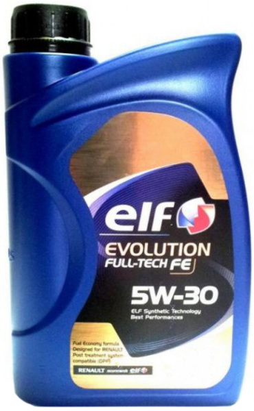 Масло моторное синтетическое - ELF 5W30 EVOLUTION FULL-TECH FE 2л