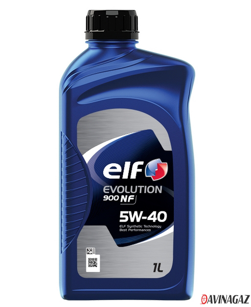 Масло моторное синтетическое - ELF EVOLUTION 900 NF 5W40, 1л