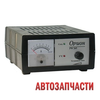 ORION Устройство зарядное импульсное, плавная регулировка тока - 0.6 - 6 А, +Автоматическое уменьшение тока в конце заряда