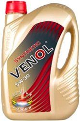 Масло моторное синтетическое - Venol Synthetic Active 5W30 1л