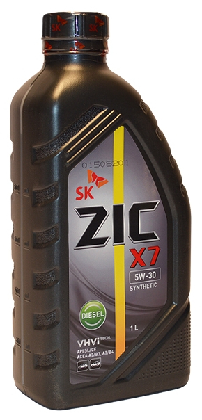 Масло моторное синтетическое - ZIC X7 DIESEL 5W30, 1л