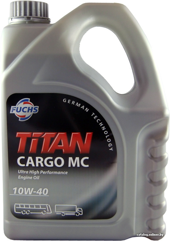 Масло моторное полусинтетическое - FUCHS TITAN CARGO MC 10W-40 5л