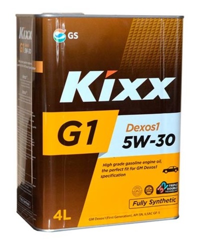 Масло моторное синтетическое - KIXX G1 Dexos1 5W-30 4л