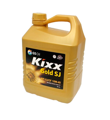 Масло моторное полусинтетическое - KIXX Gold SJ 10W-40 4л