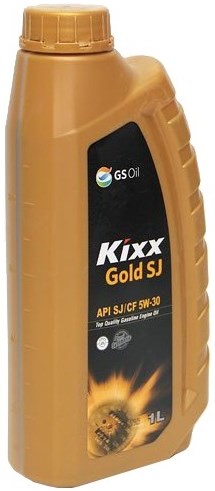 Масло моторное синтетическое - KIXX Gold SJ 5W-30 1л