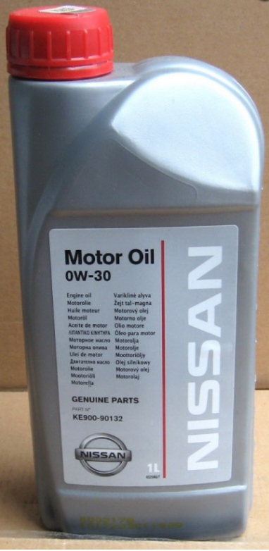 Масло моторное синтетическое - NISSAN 0W-30 1 Л