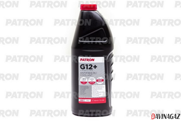 Антифриз готовый - PATRON RED G12+, 1кг