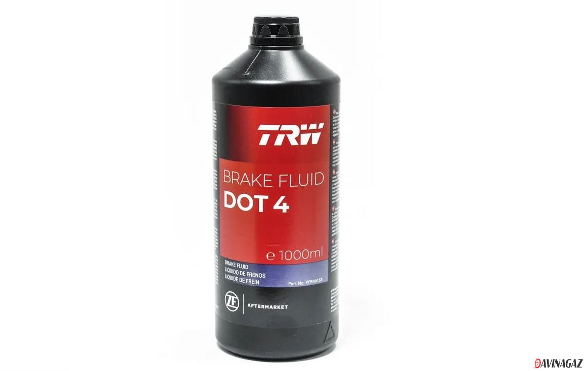 Жидкость тормозная - TRW DOT 4, 1л / PFB401SE