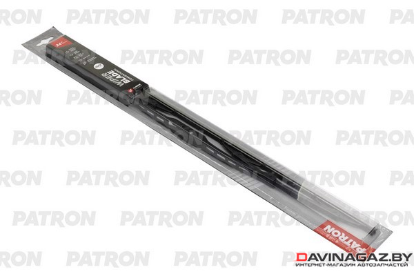 PATRON - Щетка стеклоочистителя каркасная под крюк, 330мм / PWB330-CQ