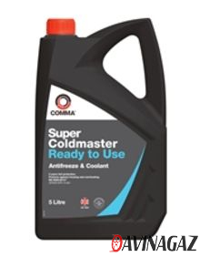 Антифриз - COMMA Super Coldmaster G11, 5 л (готовый, синий)