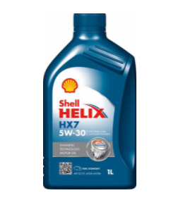 Масло моторное синтетическое - SHELL 5W30 HELIX HX7 1л