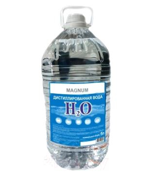 Вода дистиллированная - MAGNUM, 5л