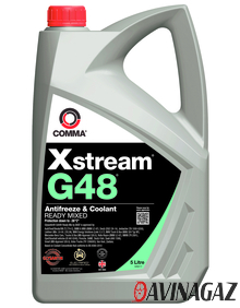 Антифриз - COMMA Xstream® G48® G11, 5л (готовый, зеленый)