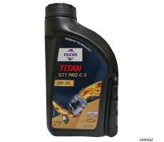 Масло моторное синтетическое - FUCHS TITAN GT1 PRO C-3 5W-30 1л