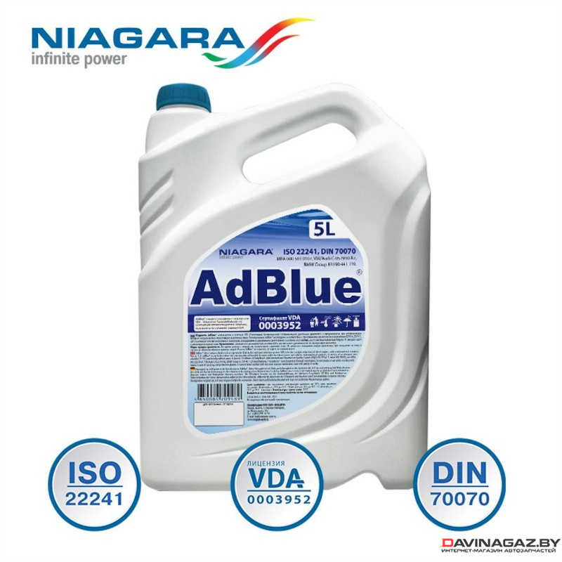 NIAGARA - AdBlue, 5л / 004008000011