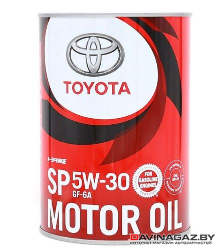 Моторное масло - TOYOTA SP MOTOR OIL 5W30, 1л / 08880-13706