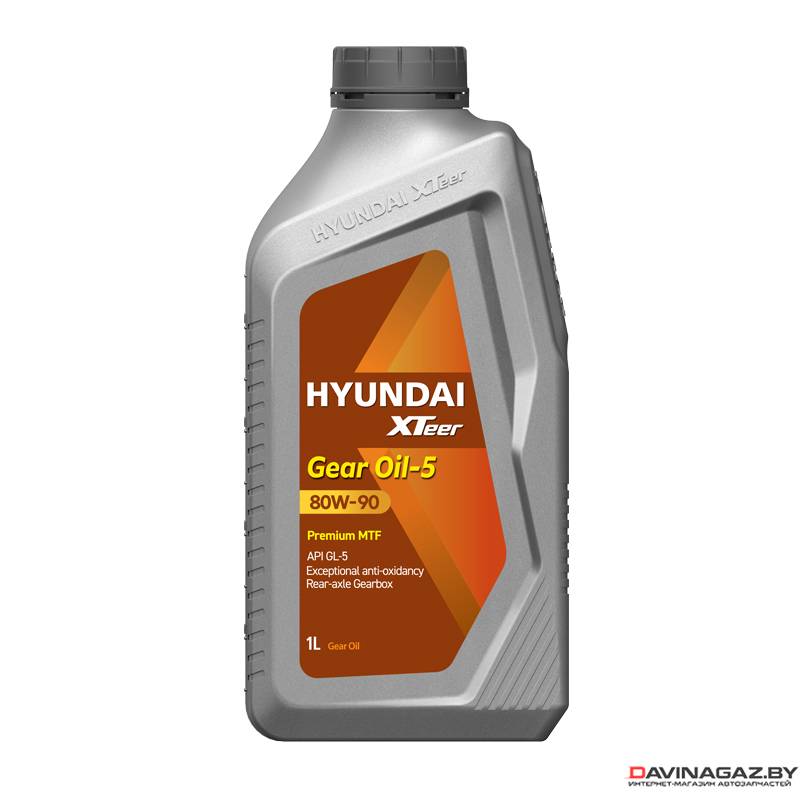 Трансмиссионная масло HYUNDAI XTeer Gear Oil-5 80W90, 1л / 1011017