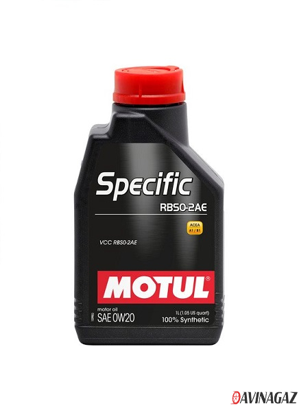 Масло моторное синтетическое - MOTUL SPECIFIC RBS0-2AE 0W-20, 1л