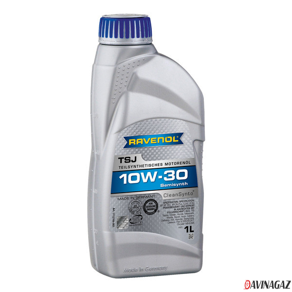 Моторное масло - RAVENOL TSJ 10W30, 1л / 1112106-001-01-999