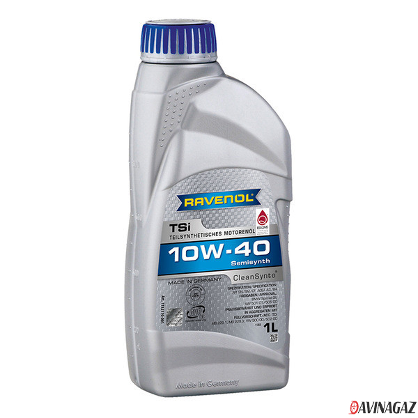 Моторное масло - RAVENOL TSI 10W40, 1л / 1112110-001-01-999