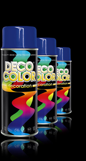 Deco Color 400мл DECORATION RAL 9005 Чёрный блеск