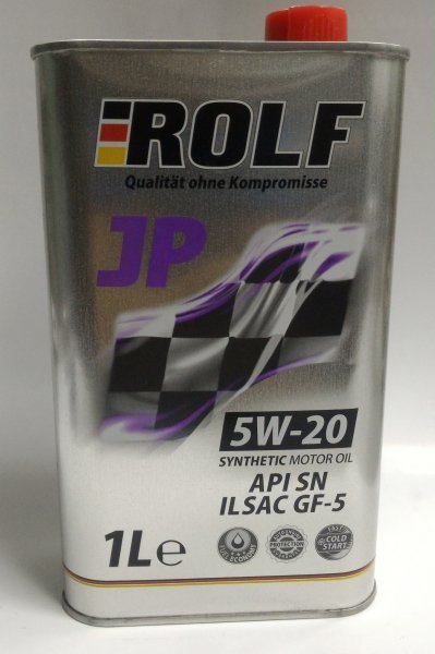 Масло моторное синтетическое - Rolf JP 5W-20 1л