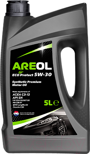 Масло моторное синтетическое - AREOL ECO Protect 5W30 / 5W30AR020 (5л)