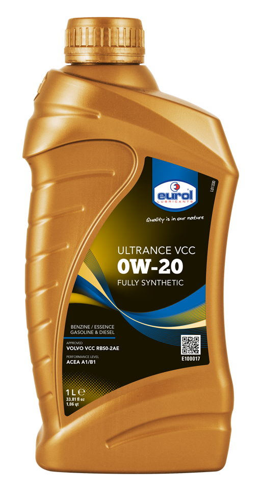 Масло моторное синтетическое - Eurol Ultrance VCC 0W-20 1л