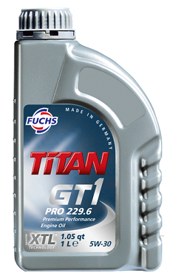 Масло моторное синтетическое - FUCHS TITAN GT1 PRO 229.6 5W-30 1л