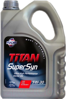 Масло моторное синтетическое - FUCHS TITAN Supersyn 5W-30, 4л