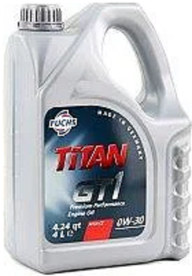 Масло моторное синтетическое - FUCHS TITAN GT1 0W-30 4л