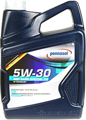 Масло моторное синтетическое - Pennasol Mid Saps Special 5W-30 5л