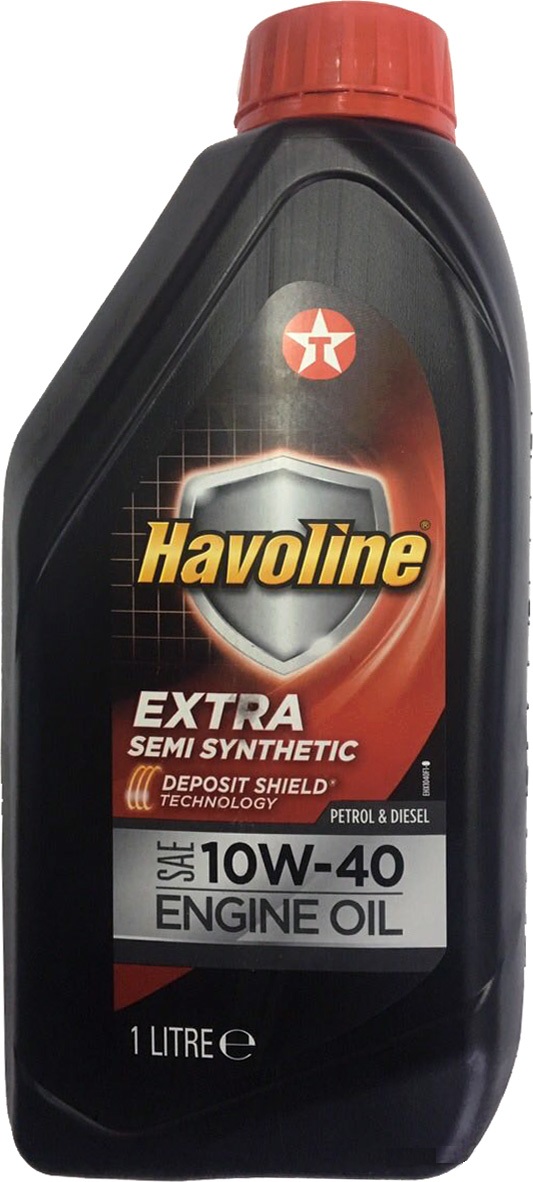 Масло моторное полусинтетическое - Texaco Havoline Extra 10W-40 1л
