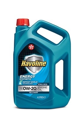 Масло моторное синтетическое - Texaco Havoline Energy 0W-20 4л