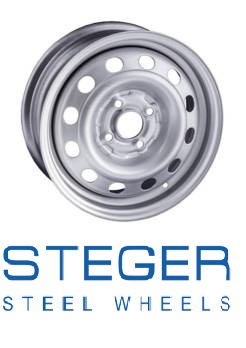 Steger 64C18FST 6x15/4x108 ET18 CD65.1 Silver_диск стальной!\Peugeot 406, Citroen С5/Berlingo/Xsara