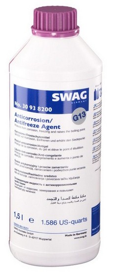Антифриз SWAG фиолетовый G13, 1,5 л (концентрат)