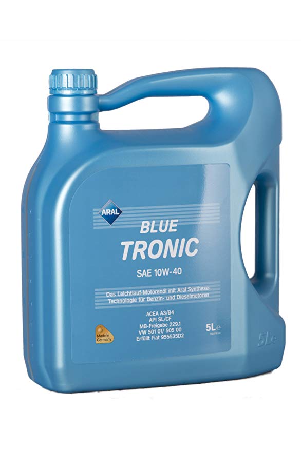 Масло моторное полусинтетическое - Aral BlueTronic 10W-40 5л
