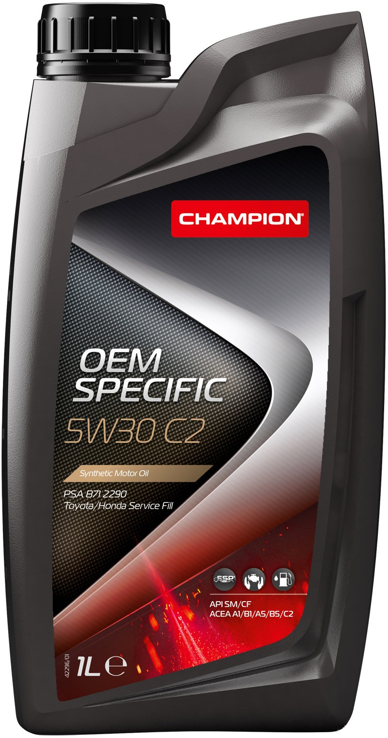 Масло моторное синтетическое - Champion OEM Specific C2 5W-30 1л