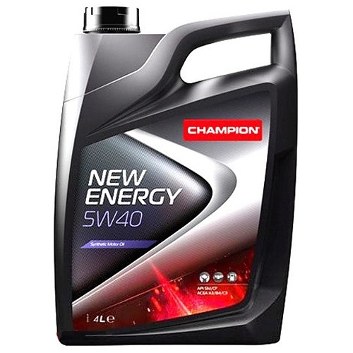 Масло моторное синтетическое - Champion New Energy 5W-40 4л