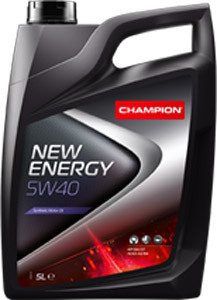 Масло моторное синтетическое - Champion New Energy 5W-40 5л