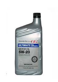 Масло моторное синтетическое - HONDA 5W20 HG ULTIMATE FULL SYNTHETIC 0,946л (США)