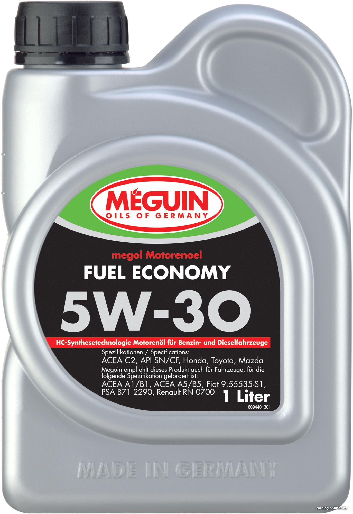 Моторное масло - MEGUIN MEGOL FUEL ECONOMY 5W30, 1л / 9440