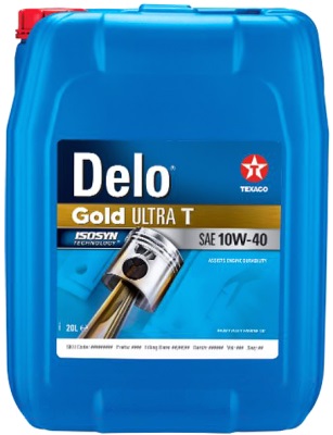 Масло моторное полусинтетическое - Texaco Delo Gold Ultra T 10W-40 20л
