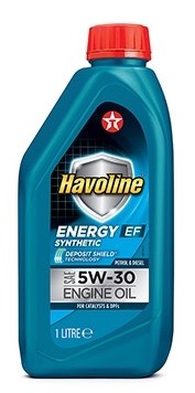 Масло моторное синтетическое - Texaco Havoline Energy EF 5W-30 1л