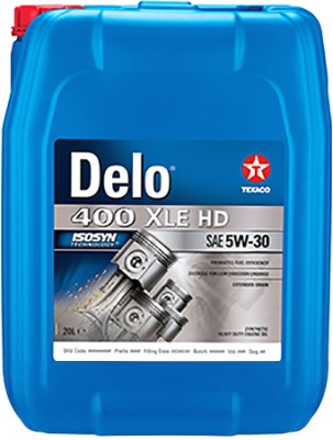 Масло моторное синтетическое - Texaco TX Delo 400 XLE HD 5W-30 20л