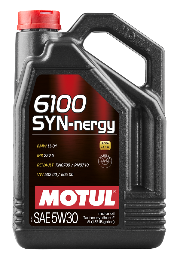 Масло моторное синтетическое - MOTUL 6100 SYN-NERGY 5W-30 5л
