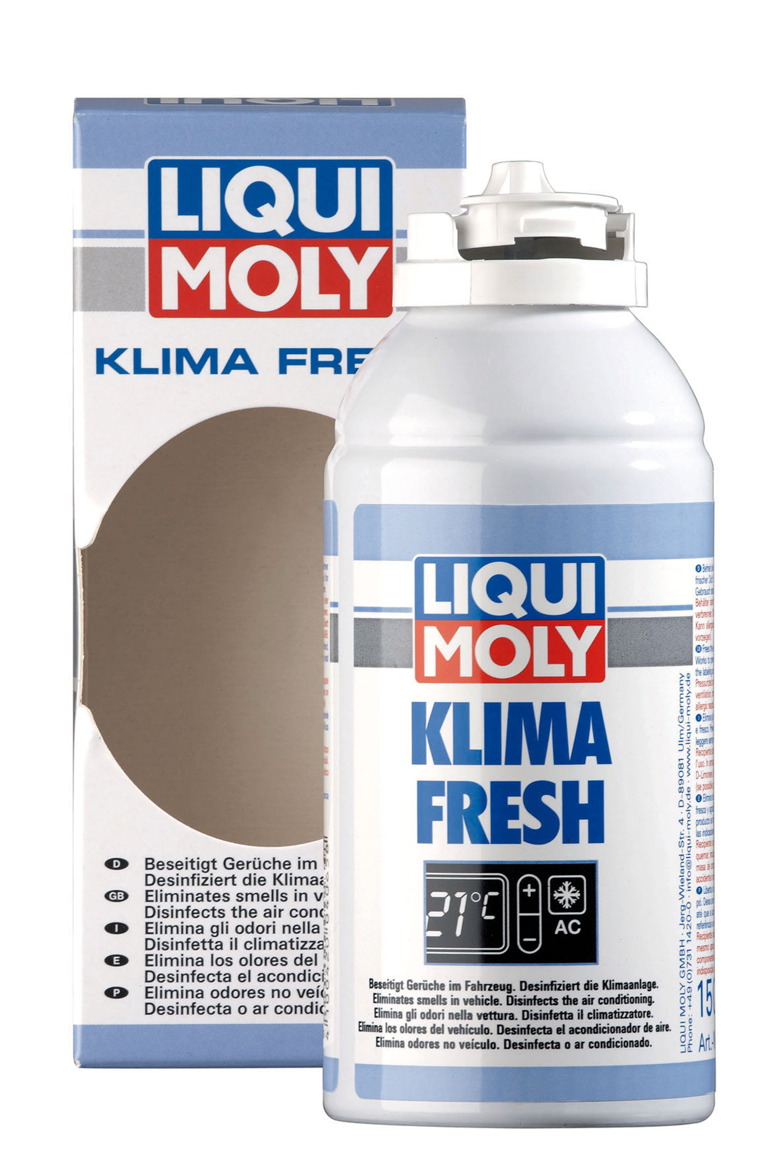 Освежитель системы кондиционирования - LIQUI MOLY Klima Fresh, 150 мл