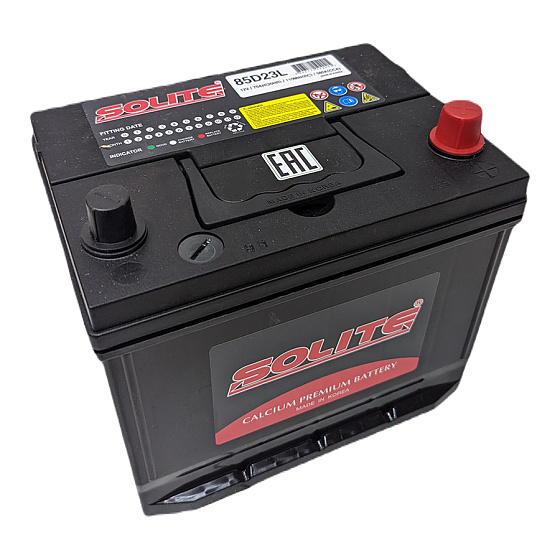 Аккумулятор - SOLITE Asia 70A/h (R+) 580А 232х175х225мм / SLT70R.D23