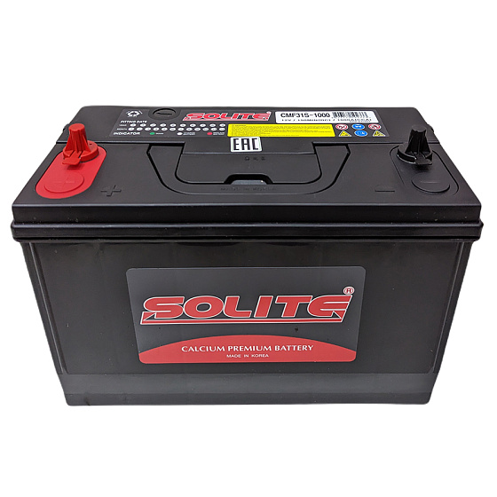 Аккумулятор для грузовых автомобилей - SOLITE 140A/h (L+) 1000А 330х175х240мм / SLT140L.D33
